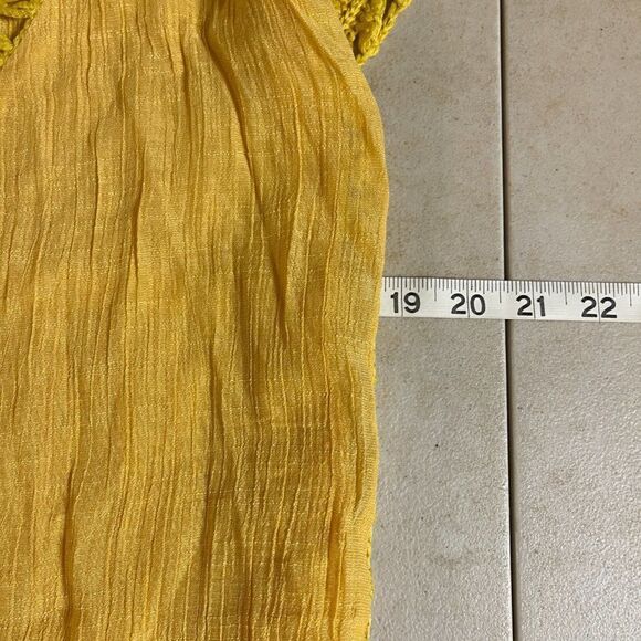 Boho Yellow Tunic One Size - Picture 8 of 9
